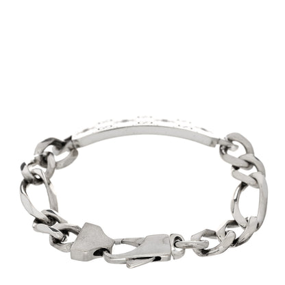 Gucci Sterling Silver GG Bee ID Chain Bracelet 2 of 3