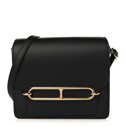Hermes Swift Mini Sac Roulis Black 1 of 9