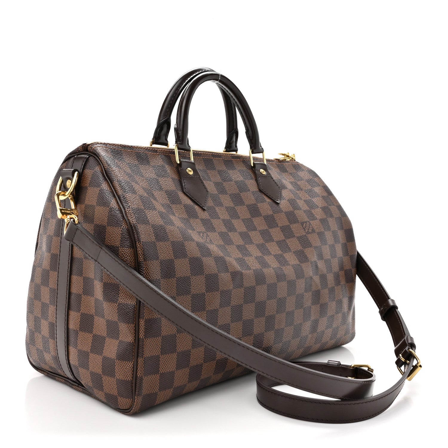Louis Vuitton Damier Ebene Speedy Bandouliere 35 3 of 13
