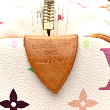 Louis Vuitton Monogram Multicolor Speedy 30 White 6 of 17