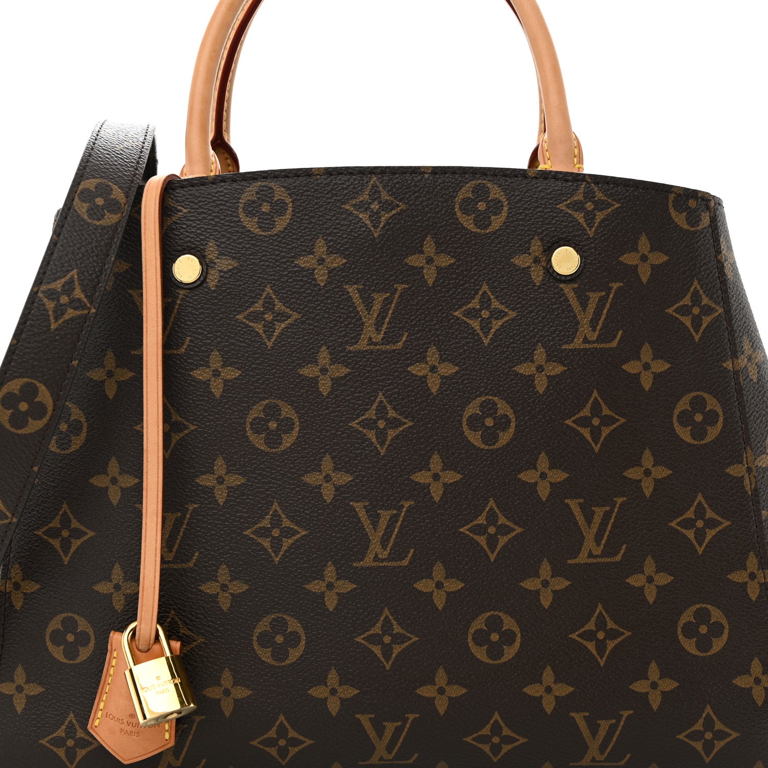 Louis Vuitton Monogram Montaigne MM 7 of 9