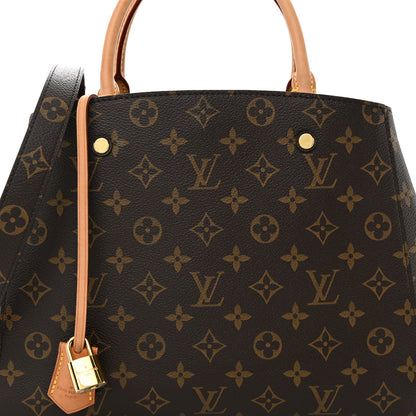 Louis Vuitton Monogram Montaigne MM 7 of 9