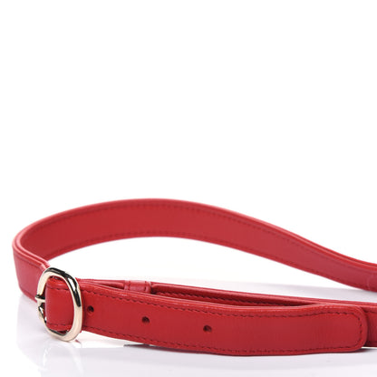 Chanel Lambskin CC Mania Waist Belt Bag Red 14 of 15