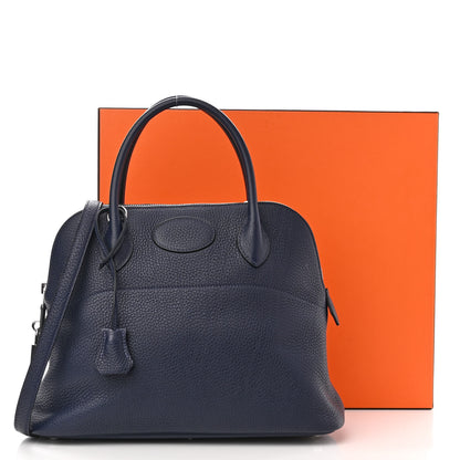 Hermes Taurillon Clemence Bolide 31 Bleu Nuit 13 of 13
