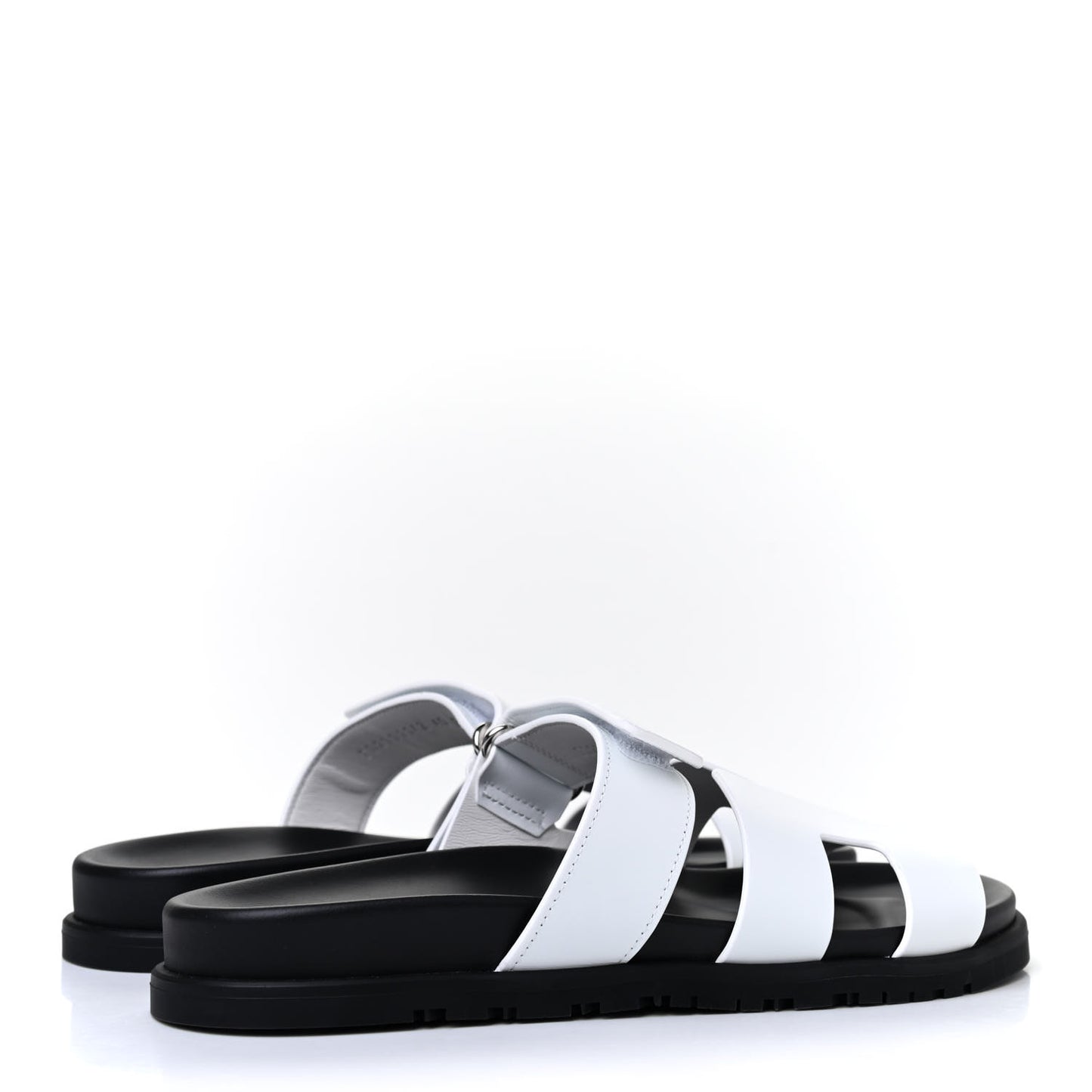 Calfskin Womens Chypre Sandals 40 White
