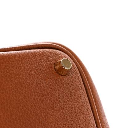 Hermes Taurillon Clemence Picotin Lock 18 PM Gold 12 of 14