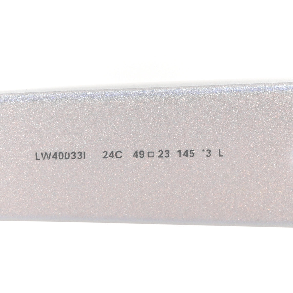 Acetate Sunglasses LW40033I Silver White