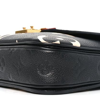 Louis Vuitton Empreinte Monogram Giant Crafty Pochette Metis Black Creme 9 of 9