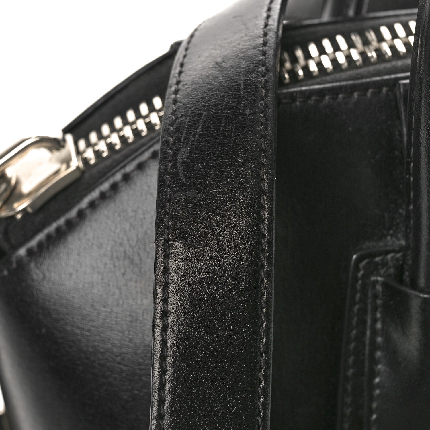 Givenchy Shiny Lord Calfskin Small Antigona Black 9 of 14