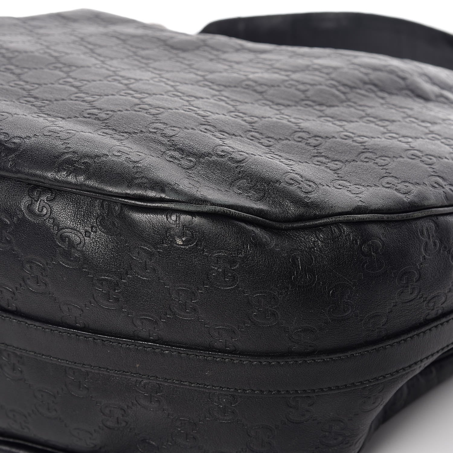 Gucci Guccissima Large GG Twins Hobo Black 6 of 16