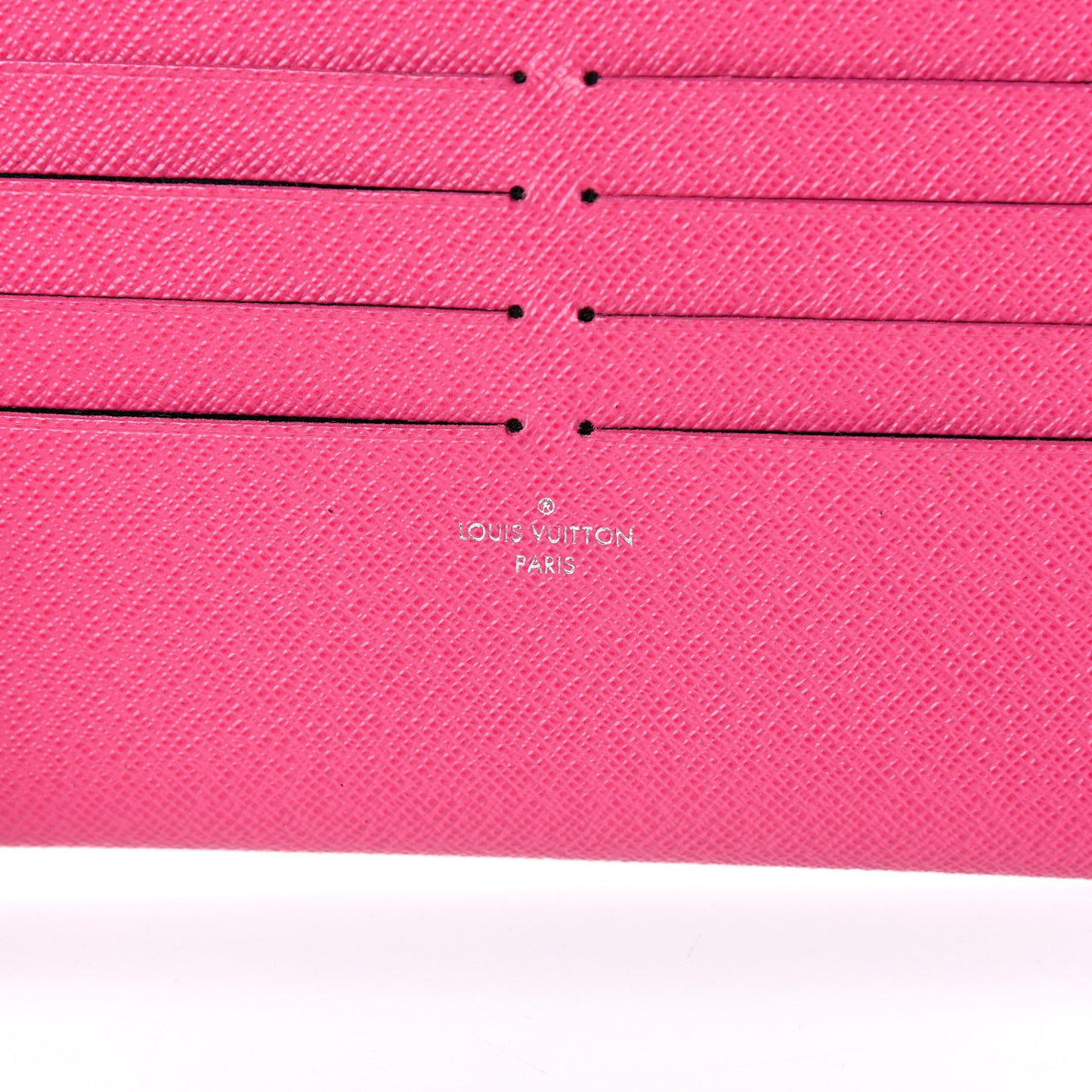 Calfskin Felicie Card Holder Insert Pink