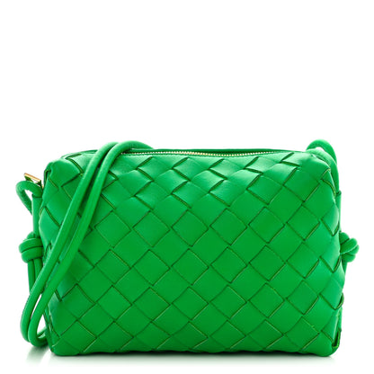 Bottega Veneta Nappa Intrecciato Mini Loop Camera Bag Parakeet 1 of 9