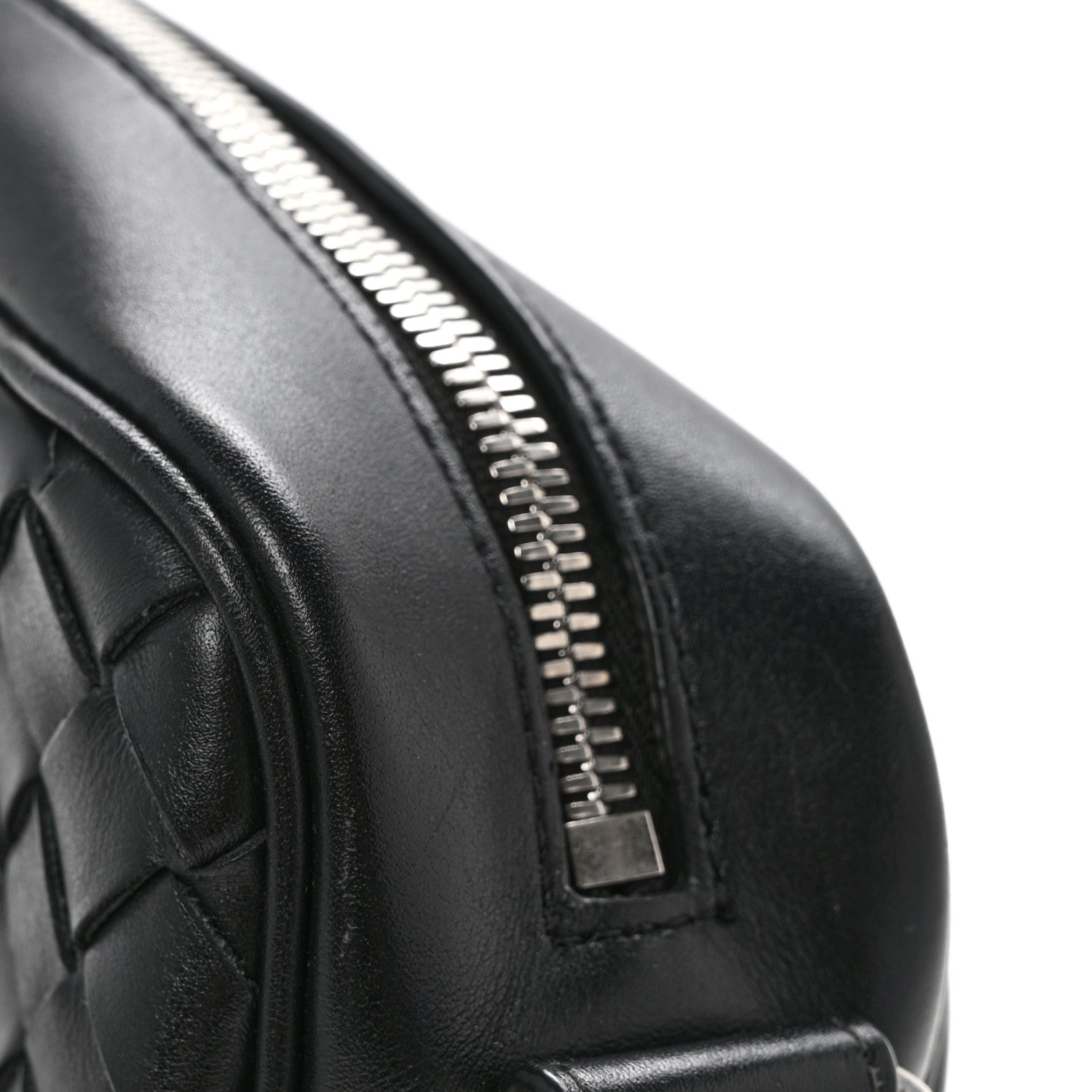 Bottega Veneta Nappa Intrecciato Small Classic Camera Bag Black 11 of 14