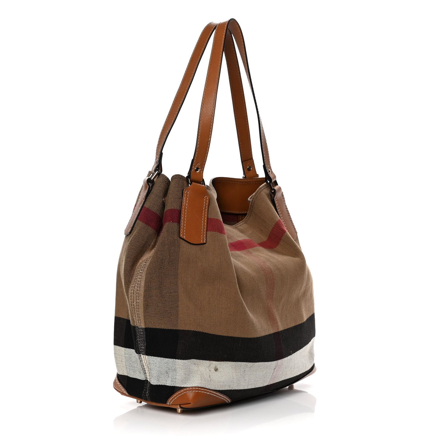 Canvas Mega Check Medium Maidstone Saddle Brown