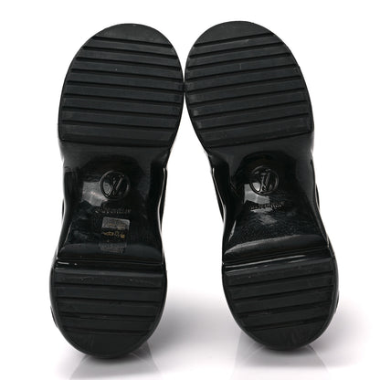 Louis Vuitton Stretch Textile Patent LV Archlight Sneaker Boots 38 Black 5 of 6