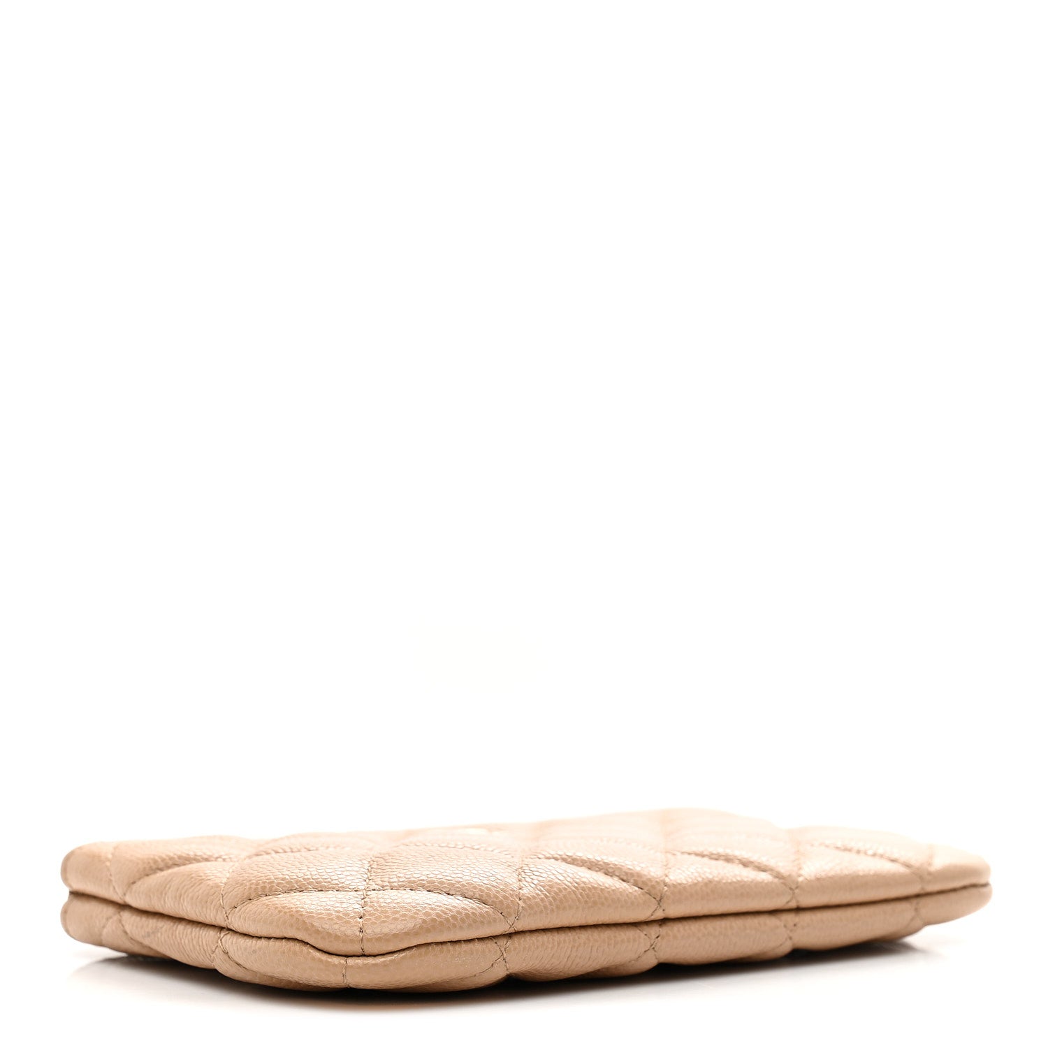 Chanel Caviar Quilted Small Cosmetic Case Beige 4 of 8