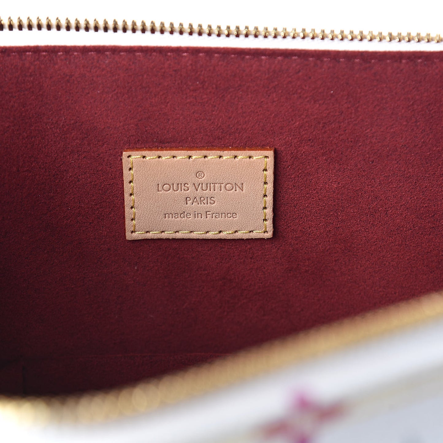 Monogram Multicolor Alma GM White