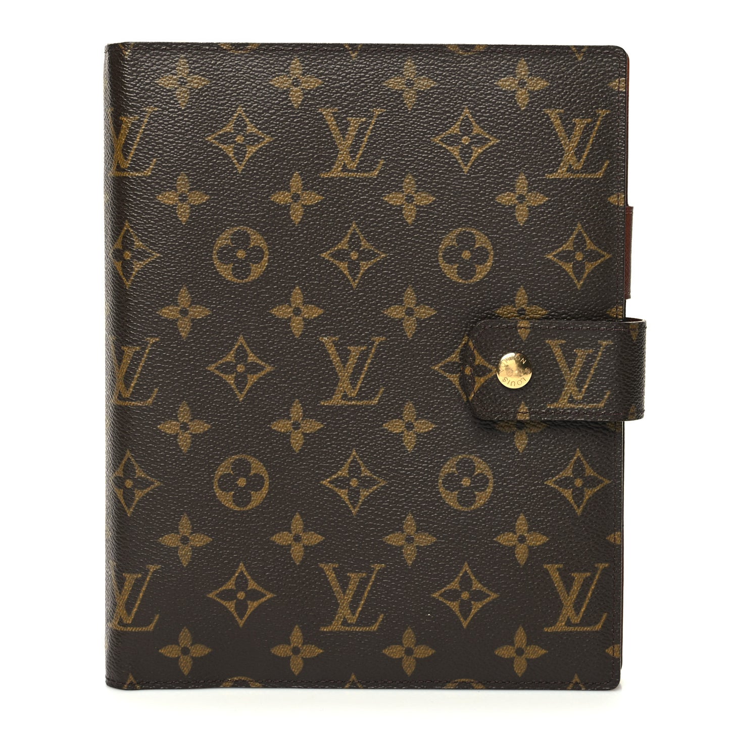 Monogram Large Ring Agenda Cover