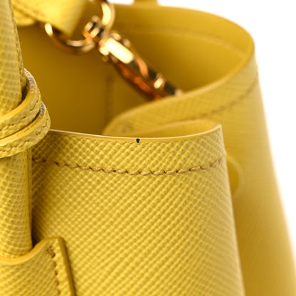 Prada Saffiano Cuir Mini Double Bag Sole 17 of 17