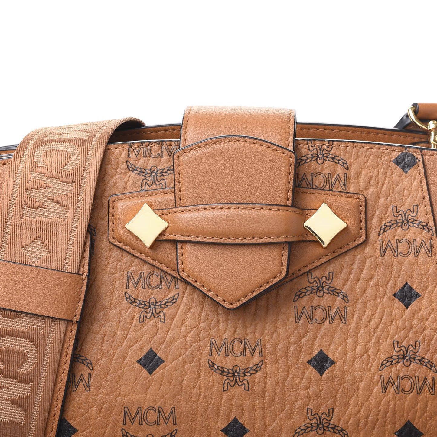 Visetos Essential Tote Cognac