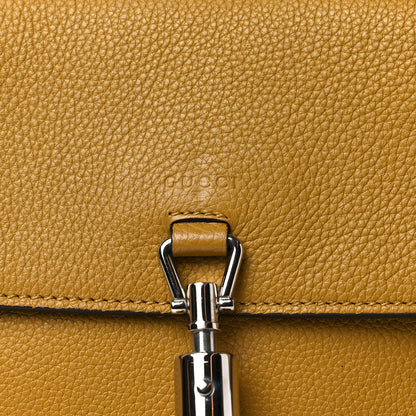 Gucci Grand Prix Calfskin Small Jackie Shoulder Bag Yellow 8 of 13