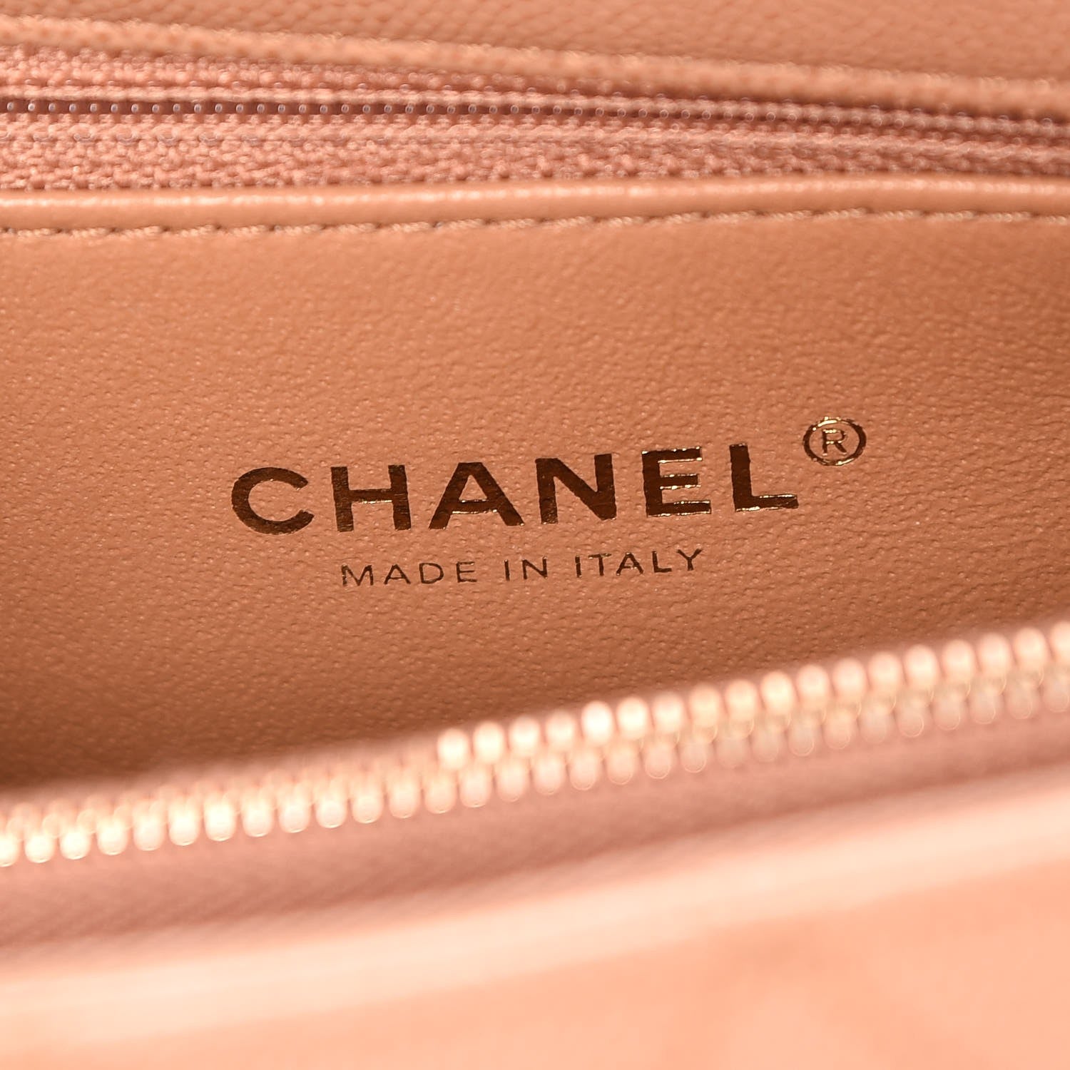 Chanel Caviar Lizard Quilted Small Coco Handle Flap Beige 7 of 9