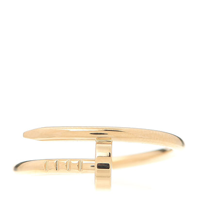 Cartier 18K Yellow Gold Small Juste Un Clou Ring 53 6.25 1 of 5