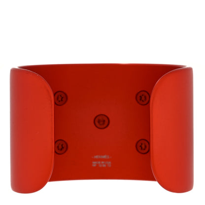 Hermes Aluminium Sunset Collier De Chien CDC Bracelet Rouge H 3 of 5