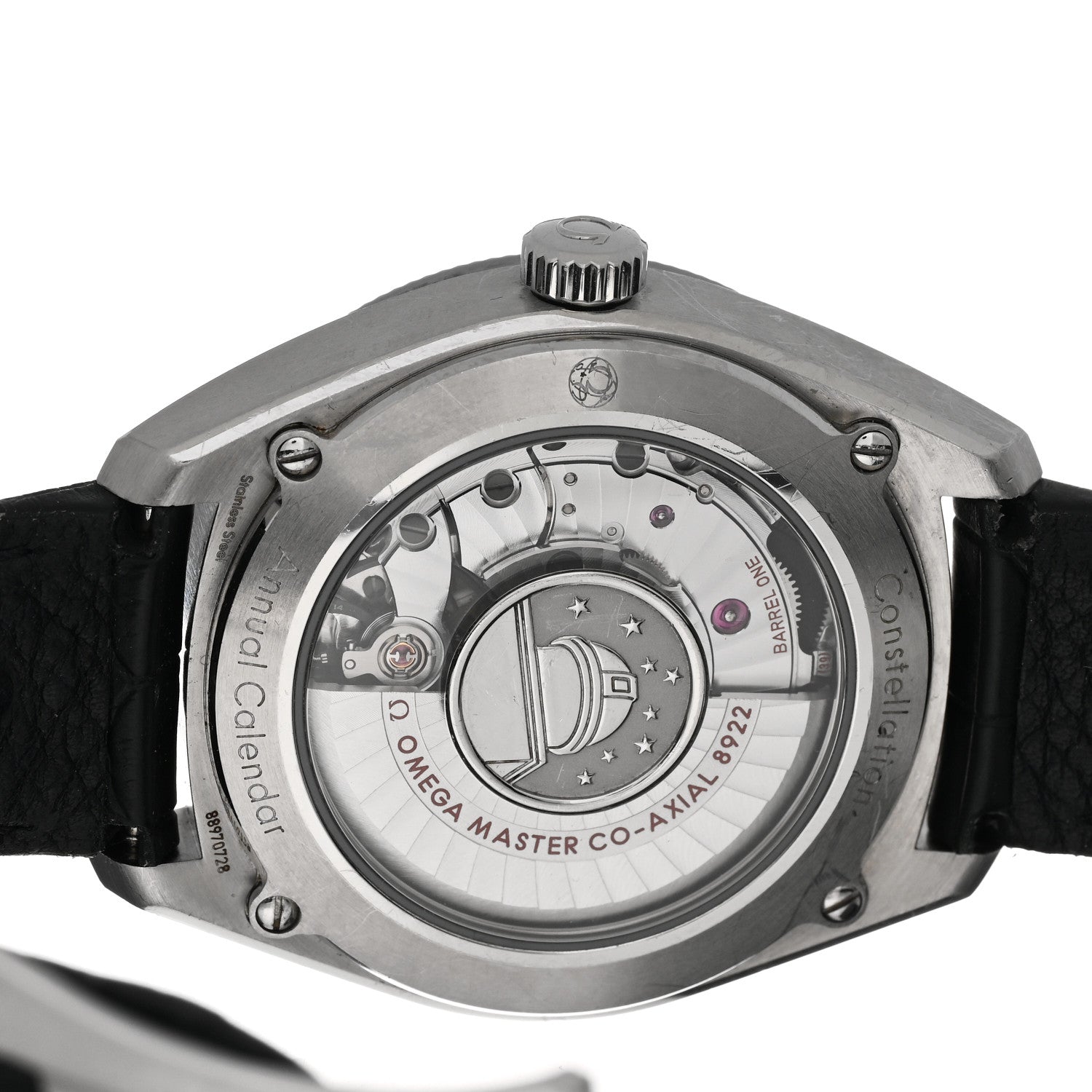 Omega Stainless Steel Alligator 41mm Constellation Globemaster Chronometer Annual Automatic Watch Green 130.33.41.22.10.001 4 of 4