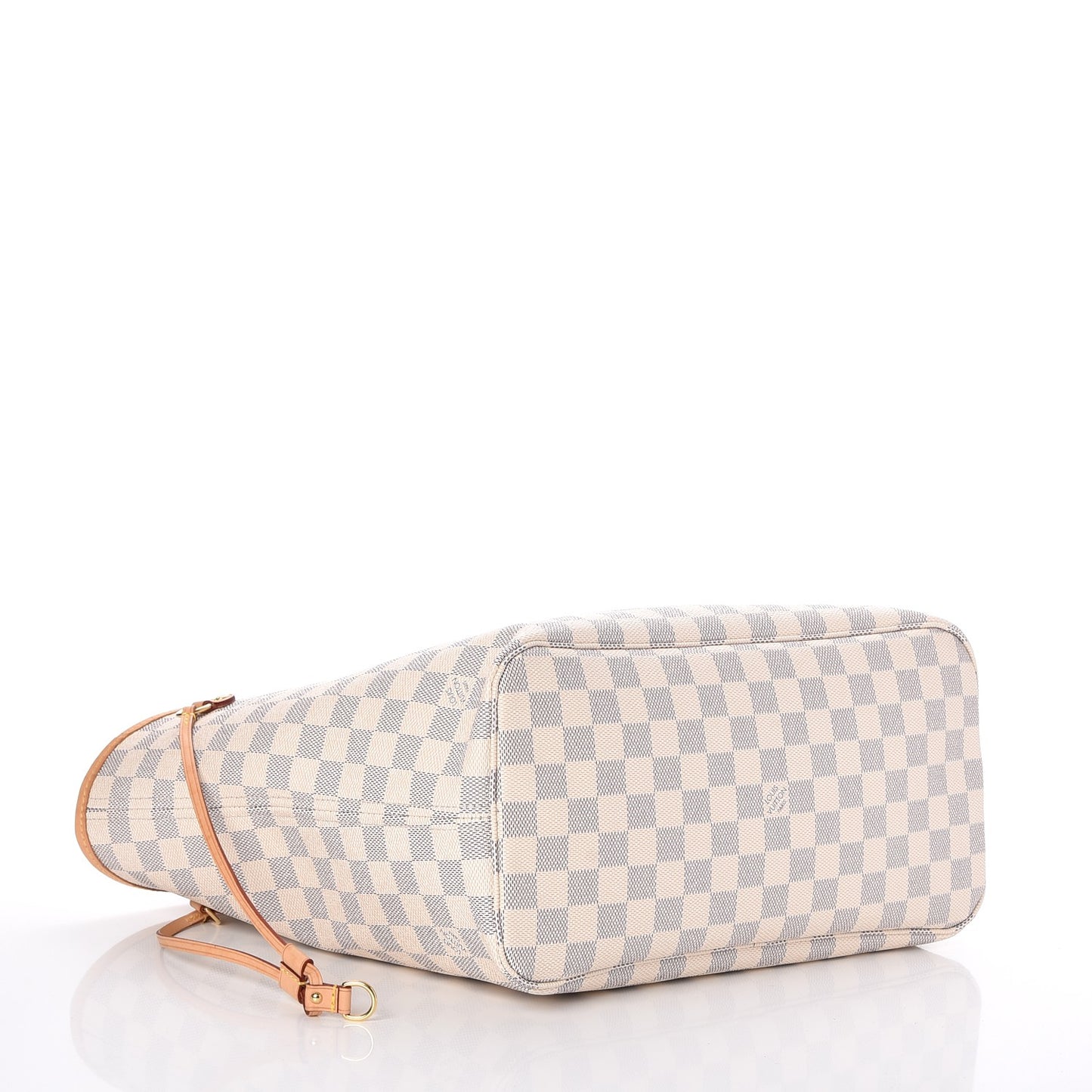 Damier Azur Neo Neverfull MM Rose Ballerine