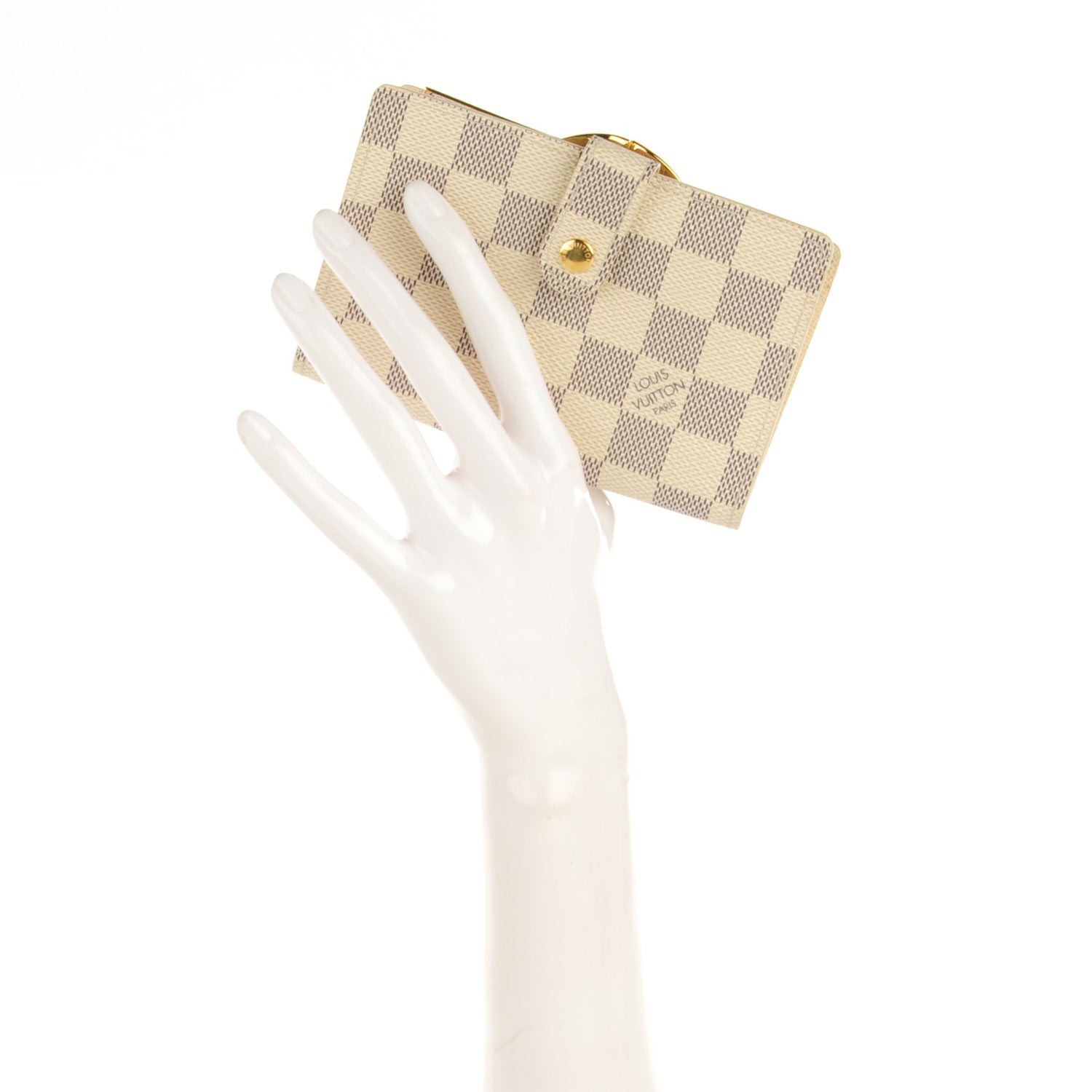 Louis Vuitton Damier Azur French Purse Wallet 2 of 7
