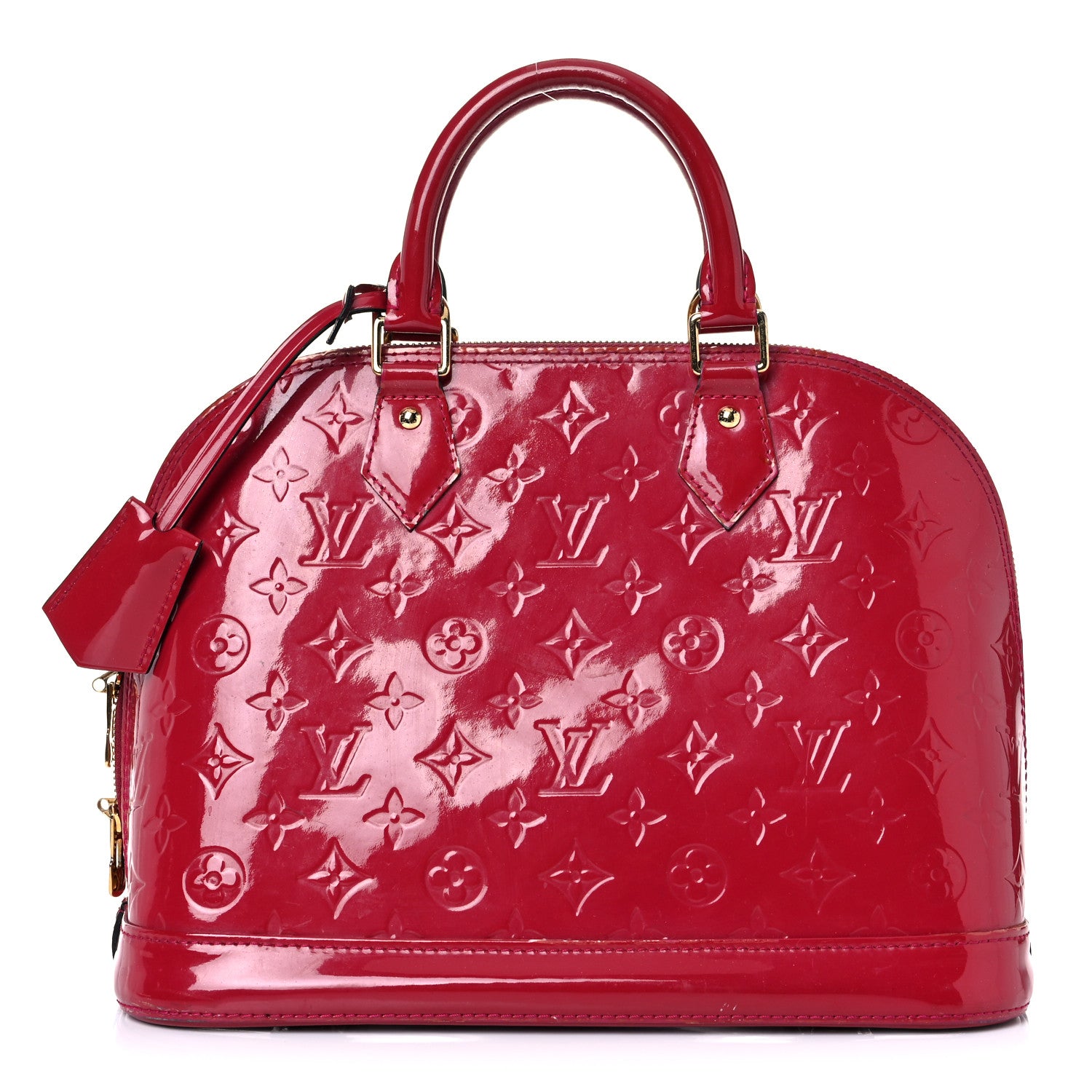 Louis Vuitton Vernis Alma PM Rose Indien 1 of 32