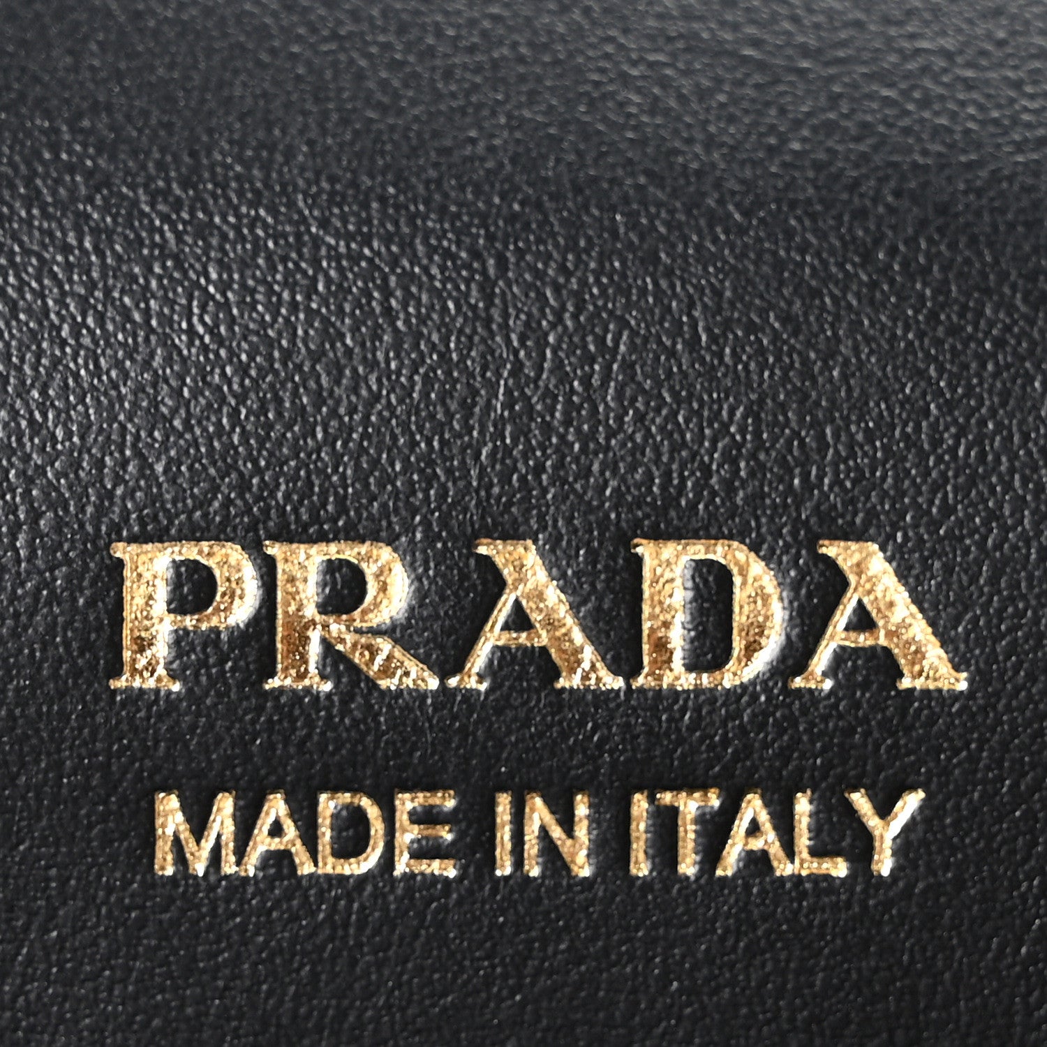 Prada Soft Calf Carey Medium Bucket Bag Black 6 of 10