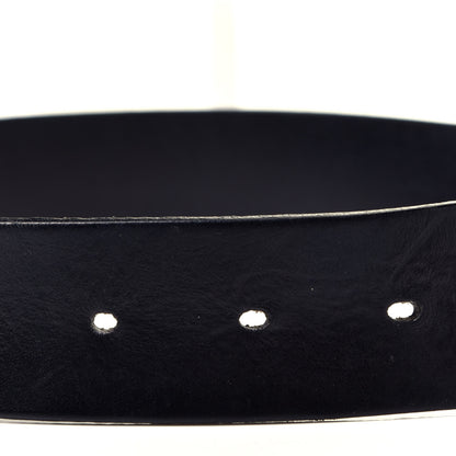 Gucci Calfskin Square G Belt 100 40 Black 5 of 8