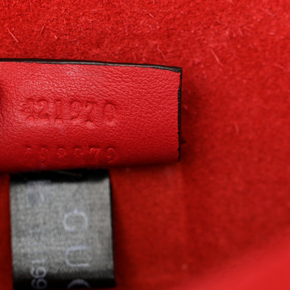 Gucci GG Supreme Monogram Mini Dionysus Shoulder Bag Hibiscus Red 7 of 12