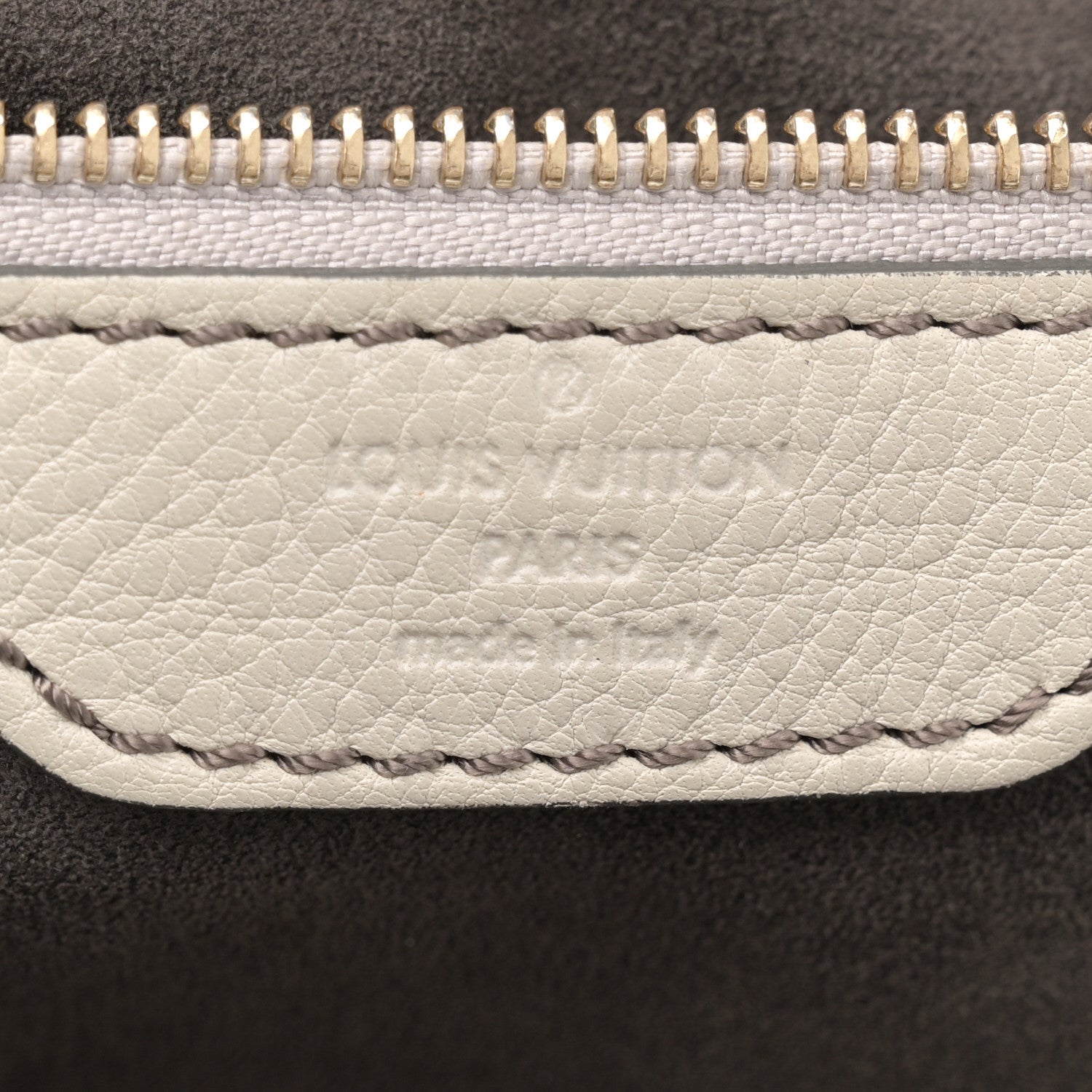 Louis Vuitton Mahina L Ivory 6 of 12