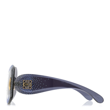 Loewe Nylon Crystal Starry Night Mask Sunglasses LW4167US Blue 3 of 7