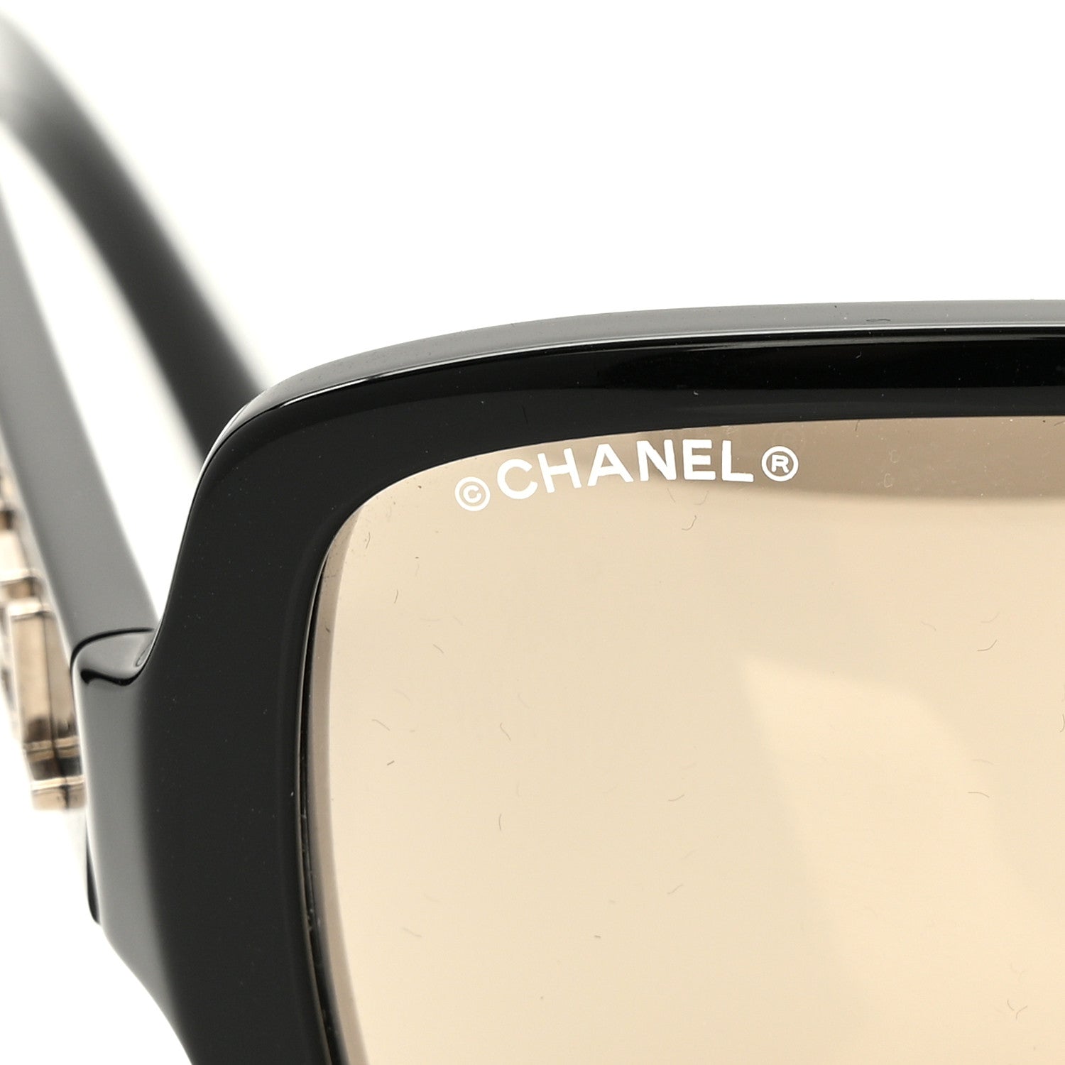 Chanel Acetate Square Sunglasses 5408 Black 7 of 8