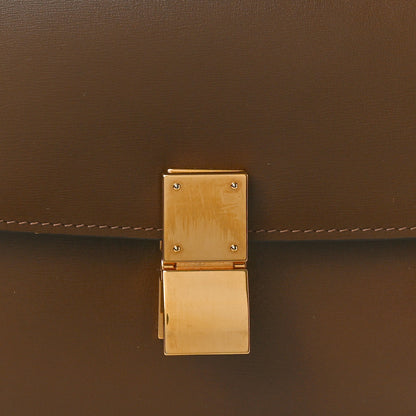 Celine Box Calfskin Teen Classic Box Flap Bag Camel 8 of 11