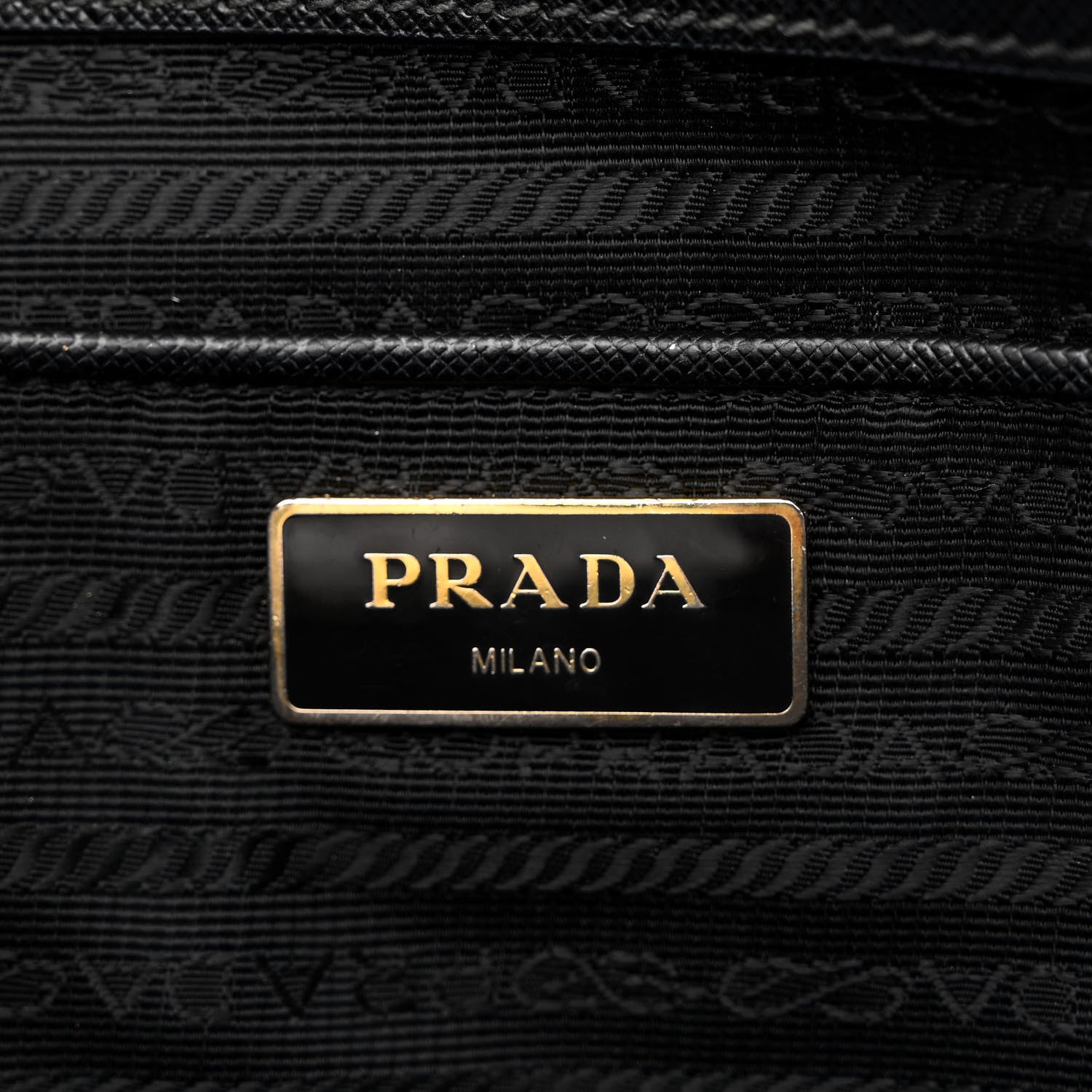 Prada Saffiano Medium Galleria Double Zip Tote Black 7 of 17