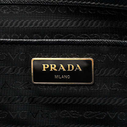 Prada Saffiano Medium Galleria Double Zip Tote Black 7 of 17