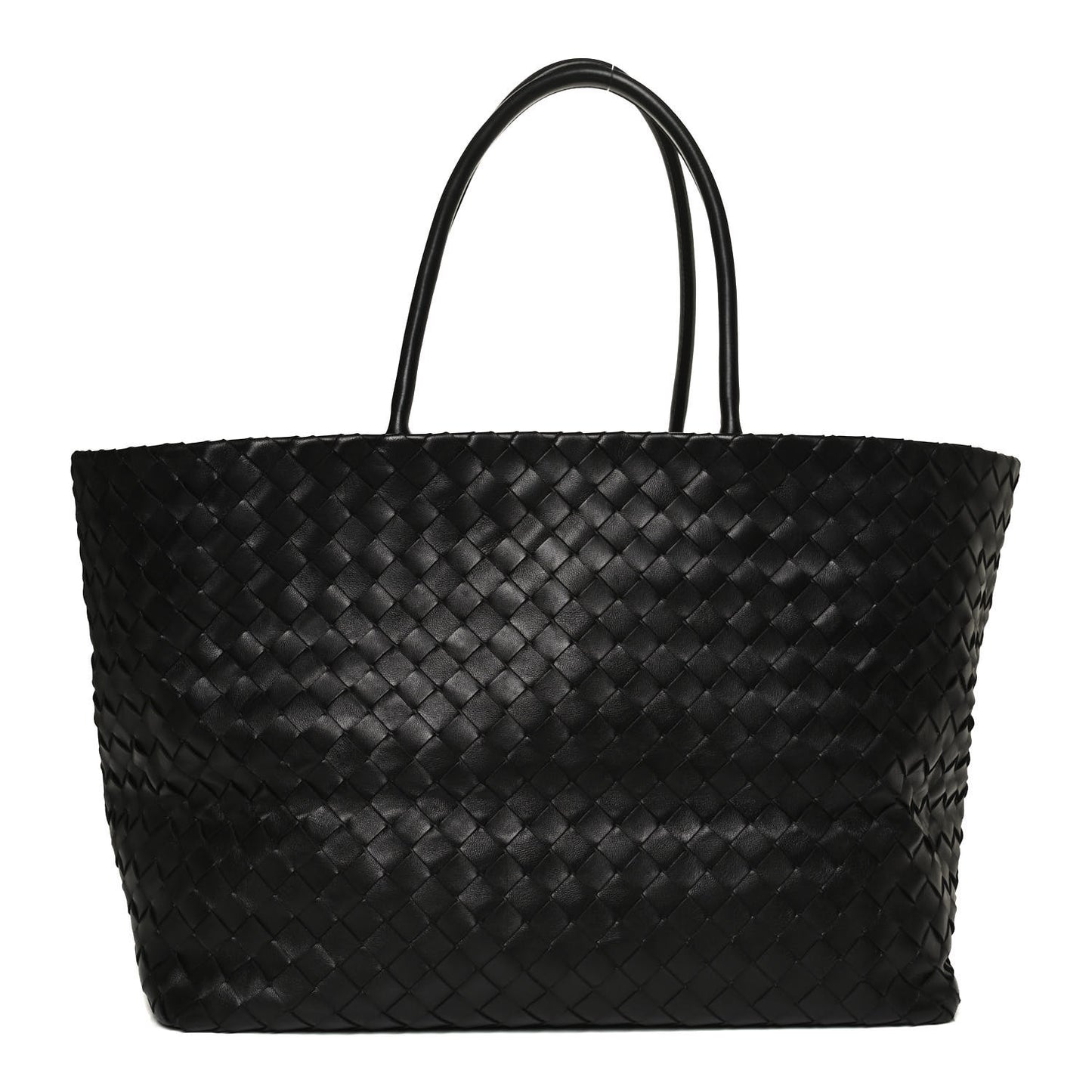 Nappa Intrecciato Tote Bag Black