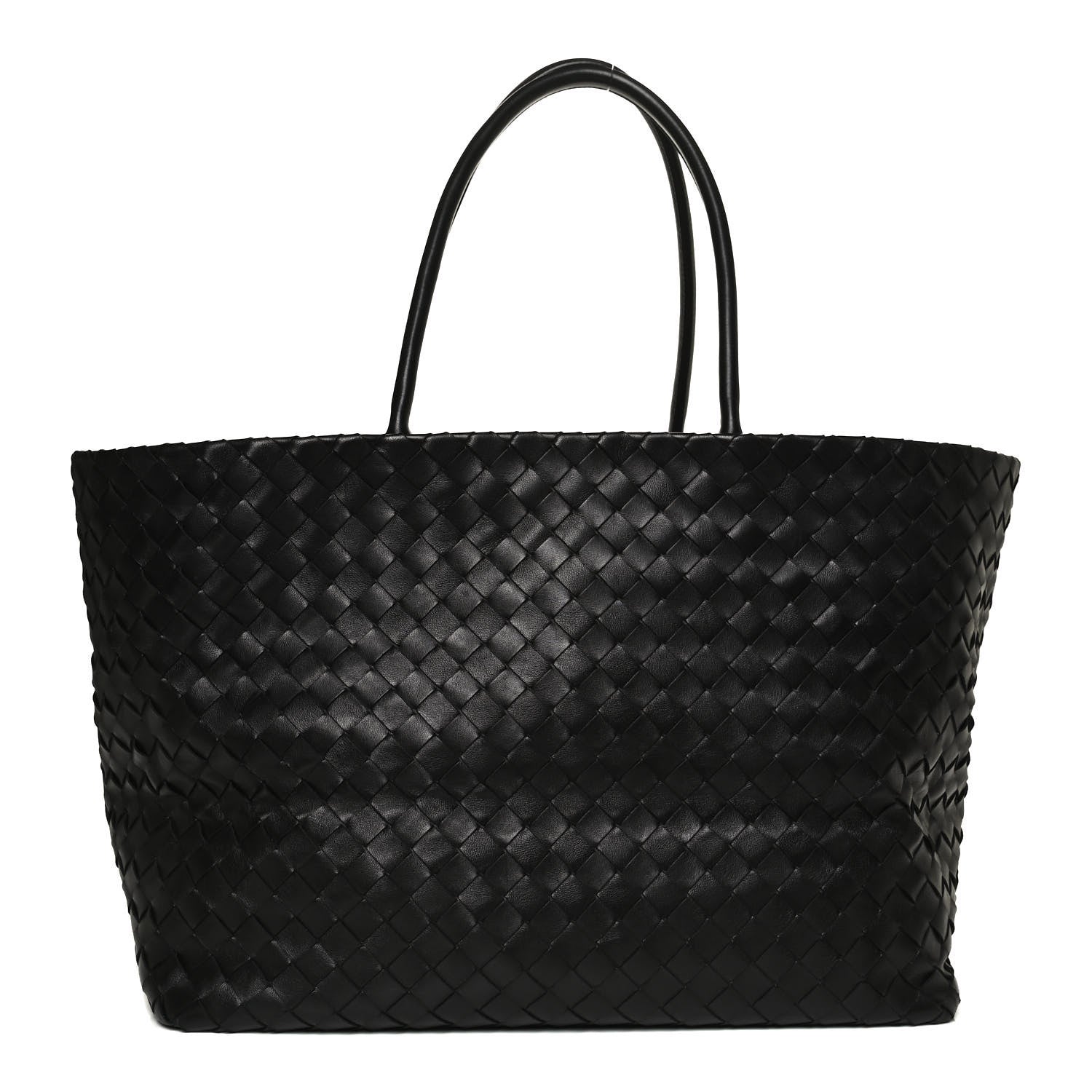 Bottega Veneta Nappa Intrecciato Tote Bag Black 1 of 12