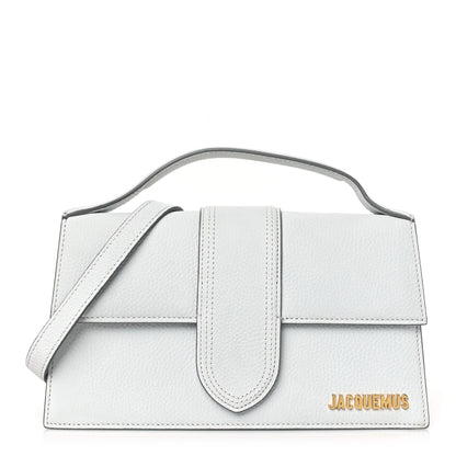 Jacquemus Grained Calfskin Le Grand Bambino Light Grey 1 of 8