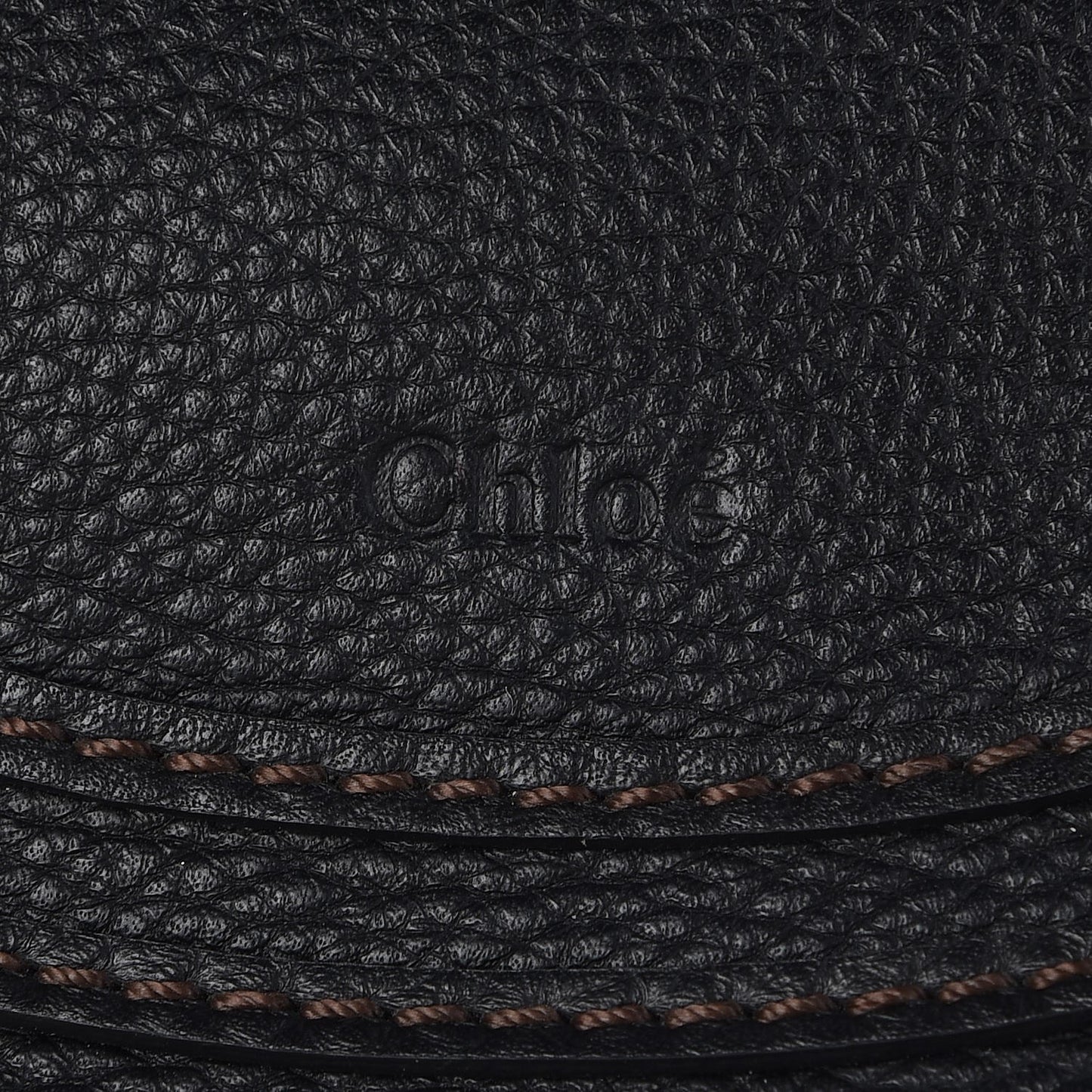 Calfskin Medium Marcie Round Crossbody Bag Black
