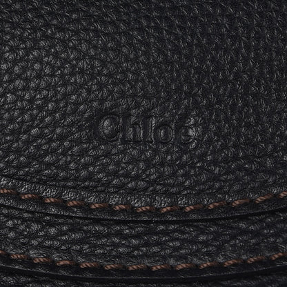 Chloe Calfskin Medium Marcie Round Crossbody Bag Black 5 of 10