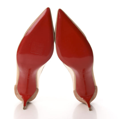 Christian Louboutin Veau Velours Rete Galativi 85 Pumps 36.5 Courtisane 6 of 9