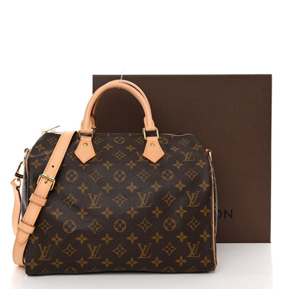 Louis Vuitton LOUIS VUITTON Monogram Speedy Bandouliere 30 12 of 12