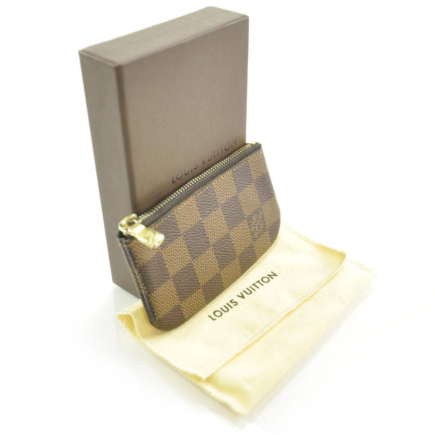 Damier Ebene Key Pouch