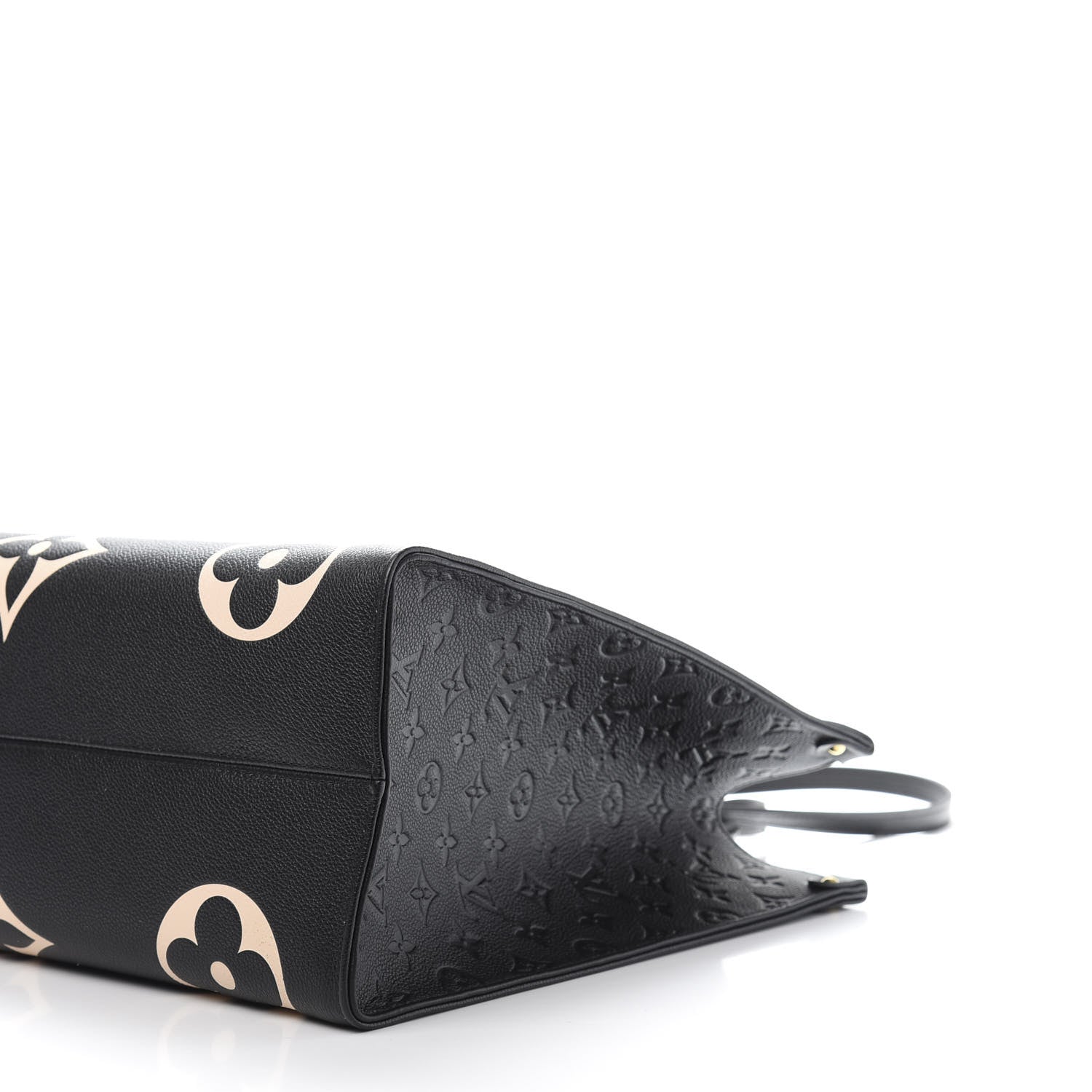Louis Vuitton Empreinte Monogram Giant Crafty Onthego GM Black Creme 10 of 11